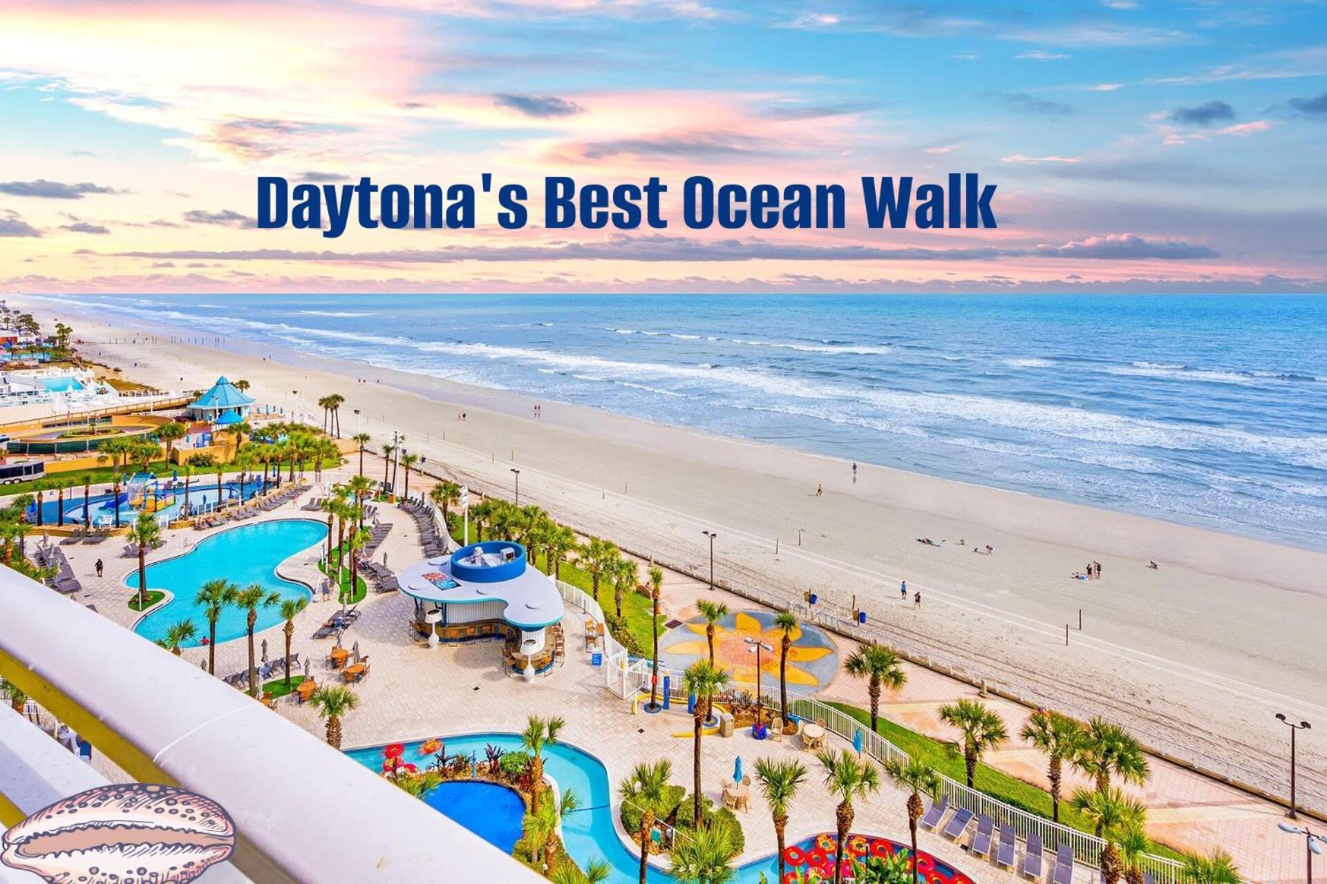 Penthouse Floor 1 Bedroom Resort Condo Direct Oceanfront Wyndham Ocean Walk - Daytona Funland 1908 Дейтона Бийч Екстериор снимка