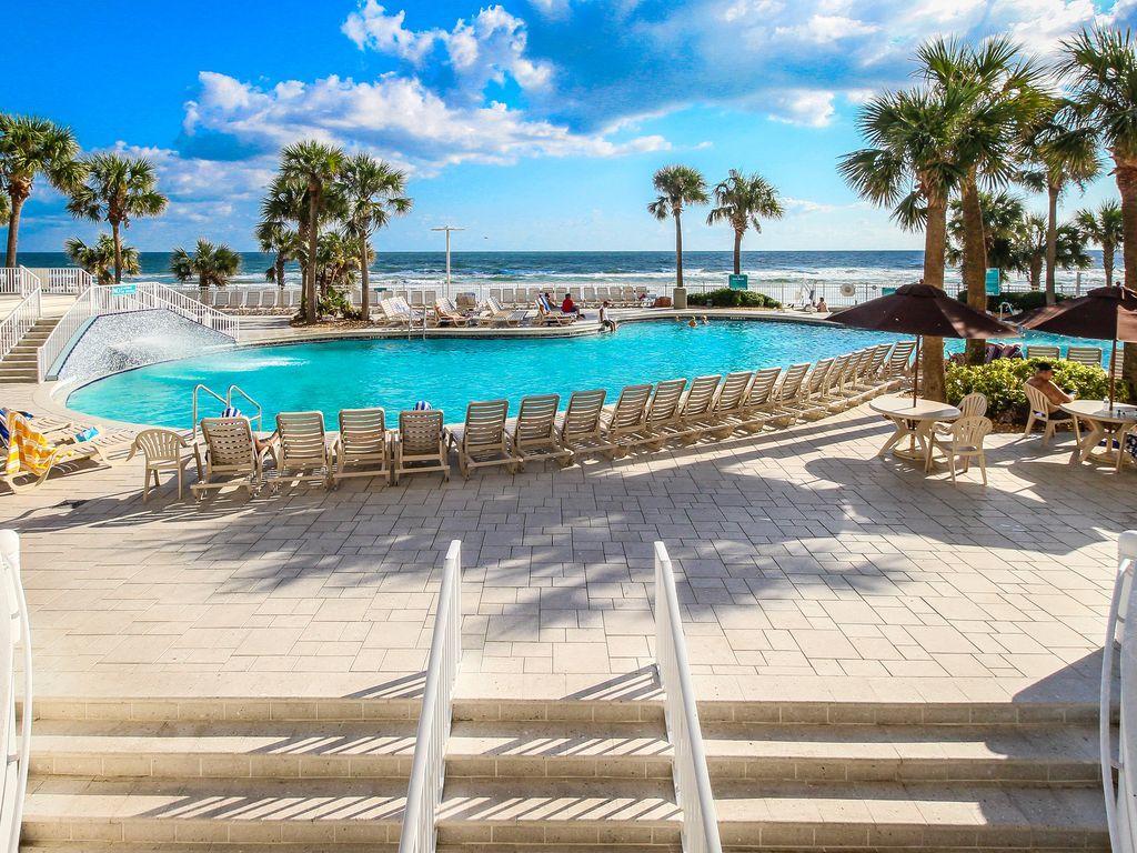 Penthouse Floor 1 Bedroom Resort Condo Direct Oceanfront Wyndham Ocean Walk - Daytona Funland 1908 Дейтона Бийч Екстериор снимка
