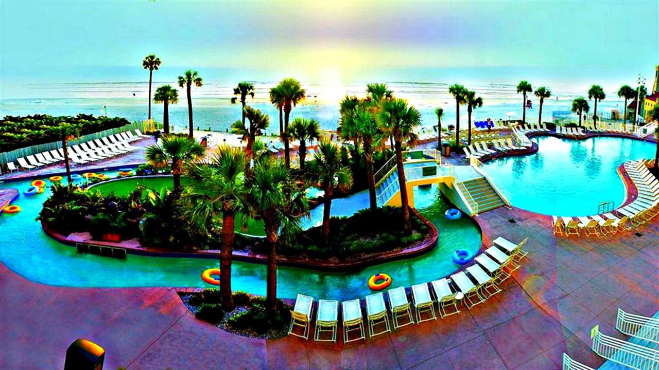 Penthouse Floor 1 Bedroom Resort Condo Direct Oceanfront Wyndham Ocean Walk - Daytona Funland 1908 Дейтона Бийч Екстериор снимка